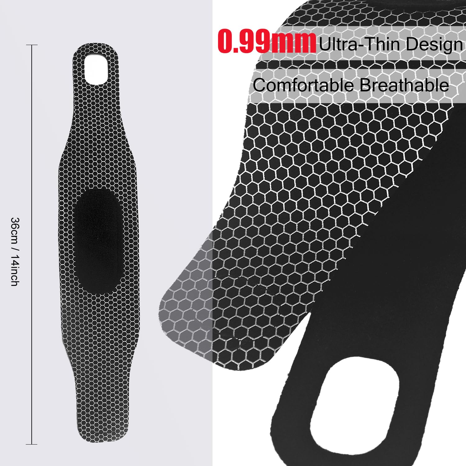 2 Pcs Ultra-Thin Wrist Brace Support for Carpal Tunnel, Pain Relief, Arthritis, Tendonitis, Elastic Wrist Wraps Right and t Hands - Compression and Support for Fitness (Black) - Image 2