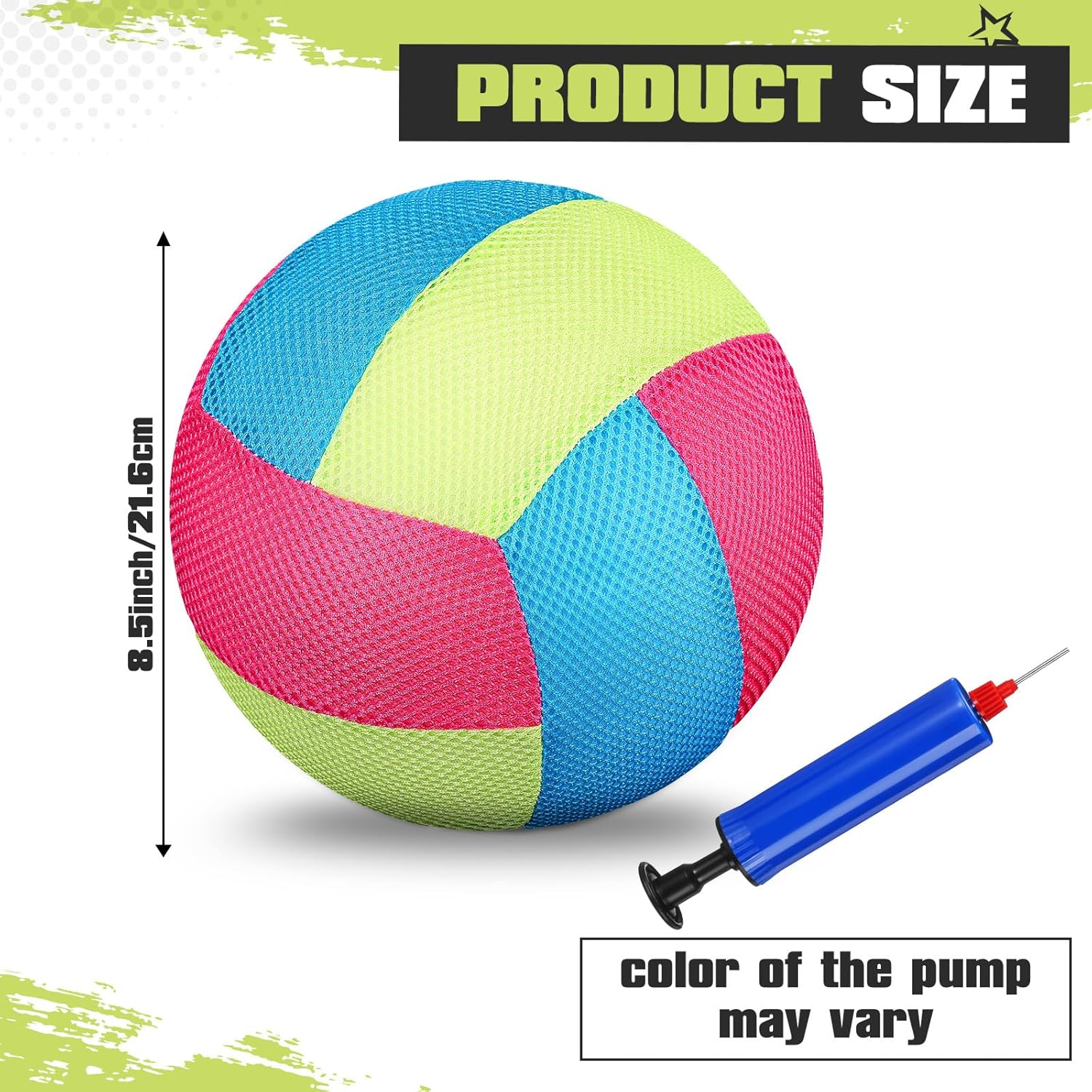 8.5 Inch Waterproof Volleyball with Technology Water Beach Pool Volleyball for Teens Adults Pool Game Outdoor and Indoor - Image 2
