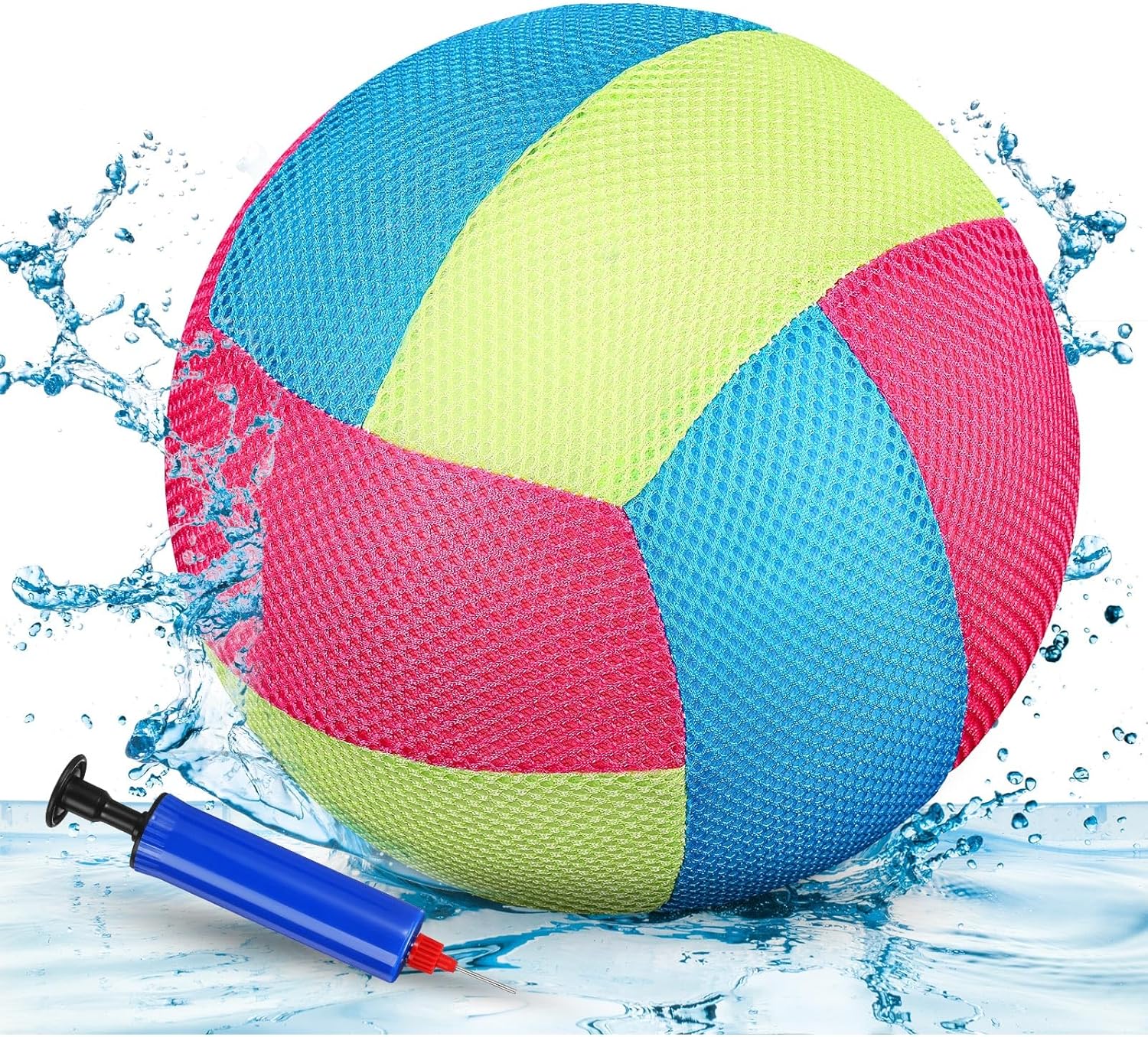 8.5 Inch Waterproof Volleyball with Technology Water Beach Pool Volleyball for Teens Adults Pool Game Outdoor and Indoor
